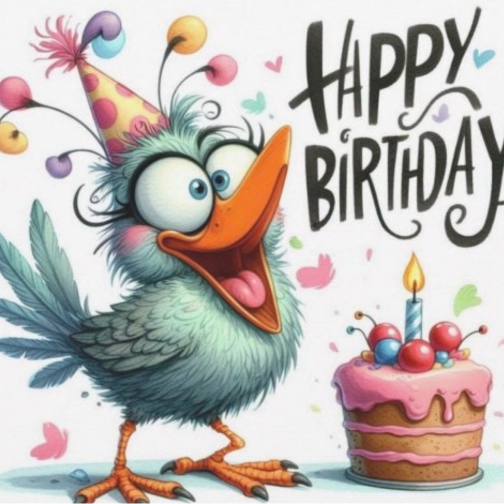 Colorful Bird Party Hat for Pets